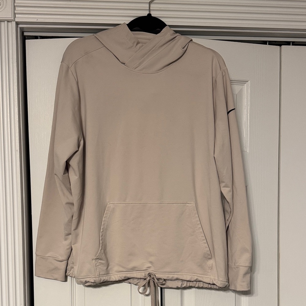 Nike Beige Dri-FIT Hoodie
